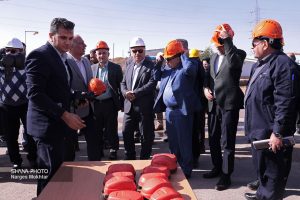 بازدید نمایندگان دستگاه‌های اجرایی از ایستگاه تقویت فشار رگ سفید ۱